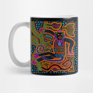 Kuna Indian Shaman Gato Mug